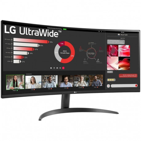 34WR50QK-B (86.4 cm (34 Zoll), schwarz, QHD, VA, Curved, HDR10, 100Hz Panel)