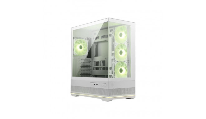 MSI Case||MAG PANO 110R PZ / WHITE|MidiTower|Case product features Transparent panel|Not included|Co
