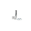 Extralink Balcony handle L200 200mm, with u-bolts M8, steel, galvanized