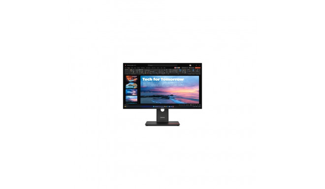 Lenovo ThinkVision T27QD-40 LED display 68.6 cm (27&quot;) 2560 x 1440 pixels Wide Quad HD Black