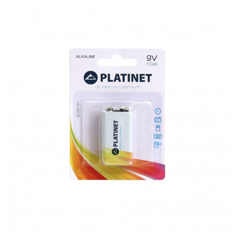 PLATINET BATTERY ALKALINE PRO 9V / 6LR61 BLISTER*1 [43734]