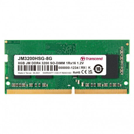 Transcend JetRAM DDR4        8GB SO-DIMM  3200       JM3200HSG-8G