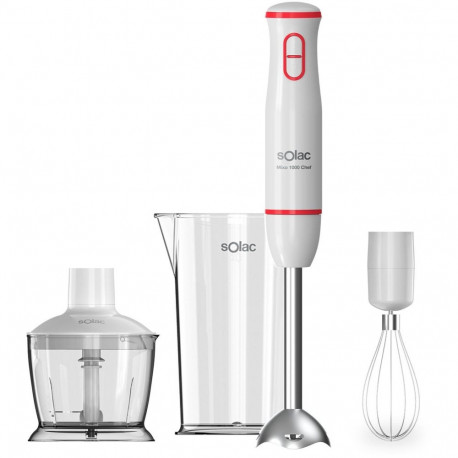 Solac BA5614 hand blender set 1000W white