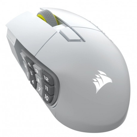 Corsair hiir SCIMITAR ELITE WIRELESS SE mänguritele mõeldud paremakäeline optiline RF- ja Bluetooth-