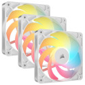 Corsair RS120-R ARGB arvutikorpuse ventilaator 12 cm valge 3 tk