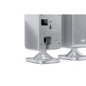 Sharp HT-SPR52021(SL) Q Soundbar 2.0.2 Wireless Rear Surround Speakers, Silver |