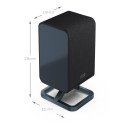 Sharp HT-SPR52021(BK) Q Soundbar 2.0.2 Wireless Rear Surround Speakers, Black |