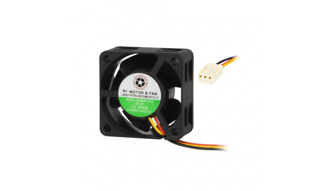 85-413# Wentylator 40x20mm 12v kulkowy 3-przewodowy