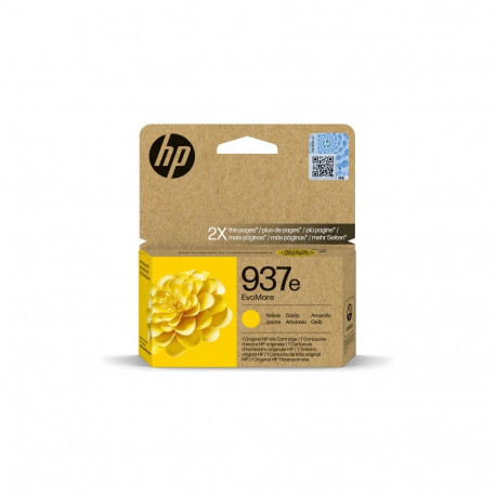 HP 937e EvoMore (4S6W8NE) Ink Cartridge, Yellow