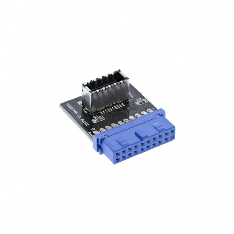 InLine USB 3.0 to USB 3.1 Front Panel Key-A Adapter internal