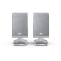 Sharp | 2.0.2 Wireless Rear Surround Speakers | HT-SPR52021(SL) | 200 W | Silver | Wireless connecti