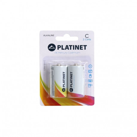 PLATINET BATTERY ALKALINE PRO LR14 BLISTER*2 [43732]