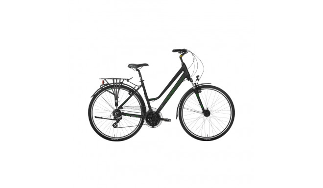 TABOU KINETIC 2.0 PLUS W 28" 19" L, naiste, must-roheline (2022)