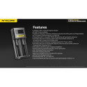 BATTERY CHARGER 2-SLOT/CI2 NITECORE