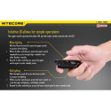 FLASHLIGHT T SERIES 85 LUMENS/THUMB NITECORE