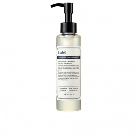 KLAIRS puhastusõli õrn värske 150ml, must