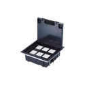 Floor box 6M 6 x (45x45)