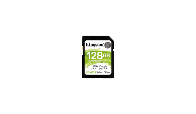 KINGSTON 128GB SDXC Canvas Select Plus