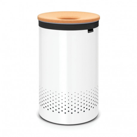 Brabantia pesukorv 104404 60l korkkaas, valge