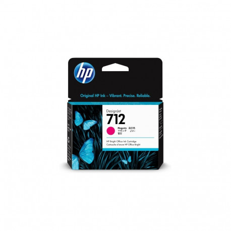 HP 712 (3ED68A) Ink Cartridge, Magenta