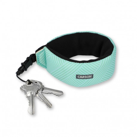 Carson floating wrist strap seafoam