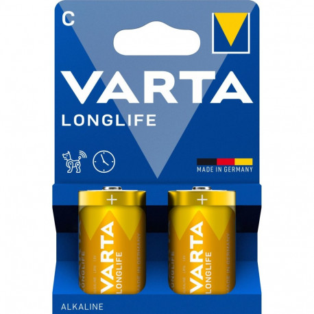 1x2 Varta Longlife Baby C LR 14