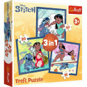 TREFL DISNEY STITCH Pusle komplekt 3 in 1