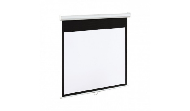 Electric screen 100 16:9 221x125 matte white with remote control