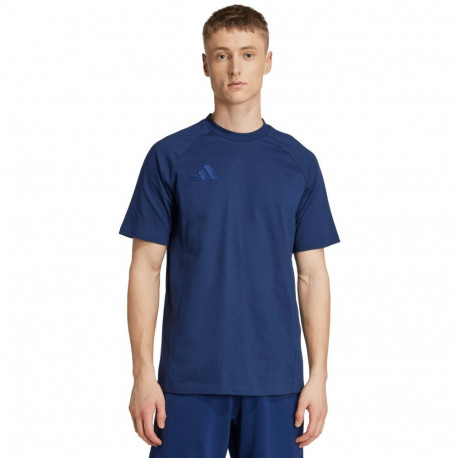 Adidas meeste t-särk Tiro 25 Tee Travel JY5949 L, tumesinine