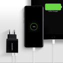 Axagon ACU-QS24 mobiilseadme laadija nutitelefon must kiirlaadimine siseruumides