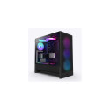 NZXT Case||H5 FLOW RGB 2024|MidiTower|Case product features Transparent panel|Not included|ATX|EATX|