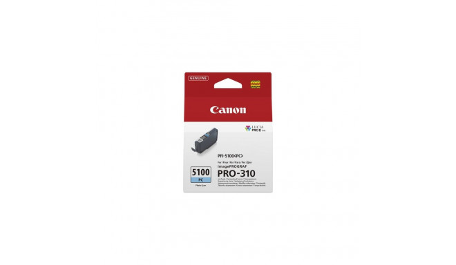 Canon PFI-5100 PC ink cartridge 1 pc(s) Original Photo cyan
