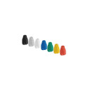 STRAIN RELIEF RJ45 (BOOT CAP) LANBERG BLACK (100-PACK)