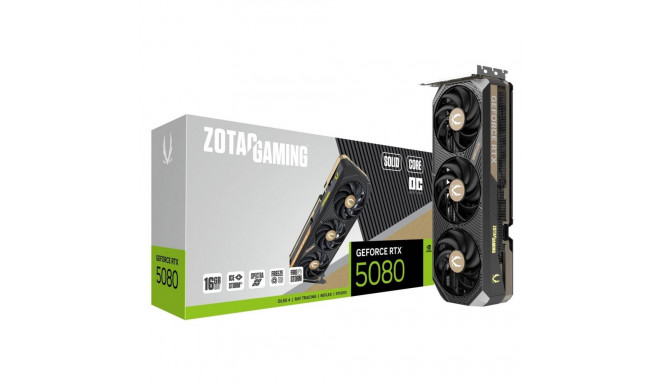 GeForce RTX 5080 SOLID CORE OC (DLSS 4, 3x DisplayPort, 1x HDMI 2.1)