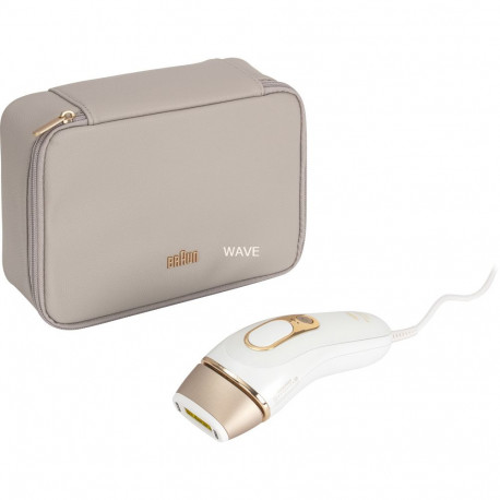 Silk-expert Pro IPL PL5052 (weiß/gold, inkl. Tasche + Venus Rasierer)