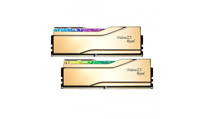 G.Skill DDR5 - 32GB - 7200 - CL - 34 (2x 16 GB) Dual-Kit (gold, F5-7200J3445G16GX2-TR5G, Trident Z5 