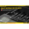 BATTERY CHARGER 4-SLOT/D4 EU NITECORE