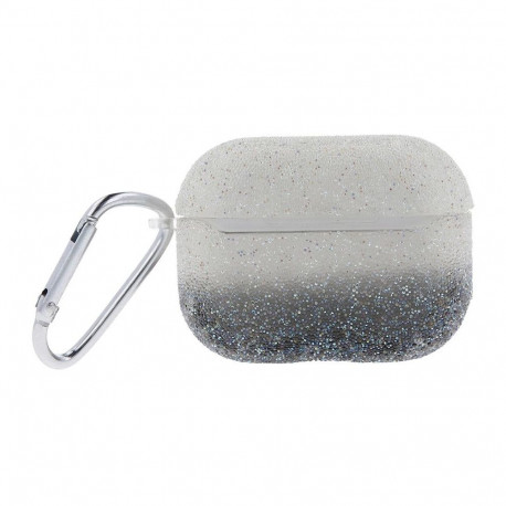 Airpods Pro 2 laadimiskarbiümbris Setty Caviar, sädelev hall