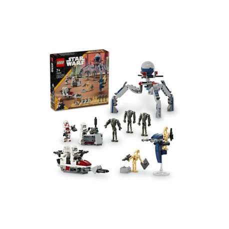 LEGO 75372 Clone Trooper & Battle Droid Battle Pa Constructor