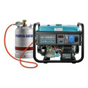 KÖNNER & SÖHNEN hübriidgeneraator (bensiin/vedelgaas) 7.5kW 230V KS 10000E G, elektriline käivitus