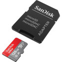 MicroSD Card - SanDisk Ultra 128GB UHS-I Class 10 Red/Grey
