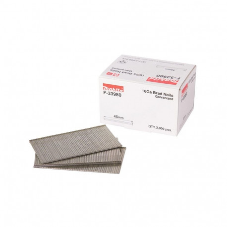 BRAD 16GA 1.6X45MM 2000PC