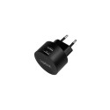 LogiLink USB socket adapter, 2x USB-port for Fast Charging, 10.5W