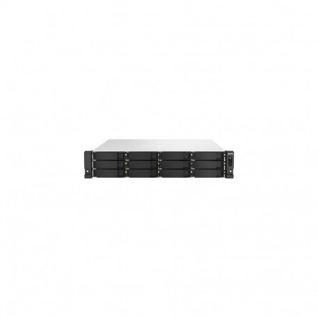 QNAP TS-h1887XU-RP NAS Rack (2U) Intel Xeon E E-2334 16 GB DDR4 0 TB QuTS hero Black, White