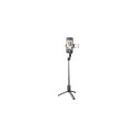 Cellularline Sparkle - Universal Bluetooth tripod selfie pole with LED light and remote control