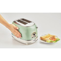 Ariete Vintage Toaster 155 (light green, 810 watts, for 2 slices of toast)