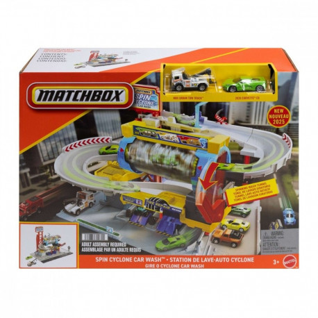 Set Matchbox Car wash Turbo Cyklon