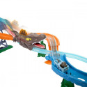 Car track Hot Wheels RacerVerse Jurassic World Crash and Splash Track Set
