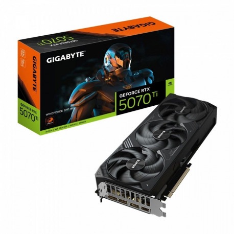 Graafikakaart GeForce RTX 5070 Ti WINDFORCE SFF 16G 256BIT GDDR7 3DP