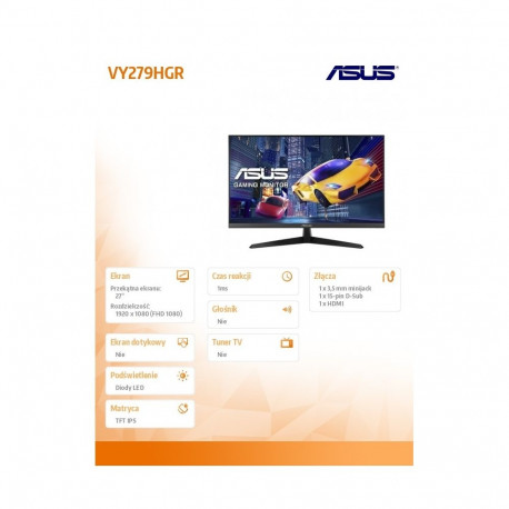 Monitor VY279HGR 27" IPS HDMI 120Hz FHD